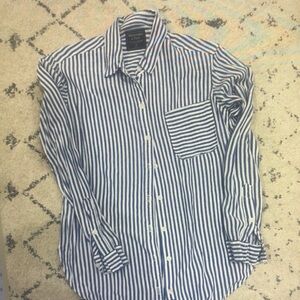 Blue Striped Men's Shirt